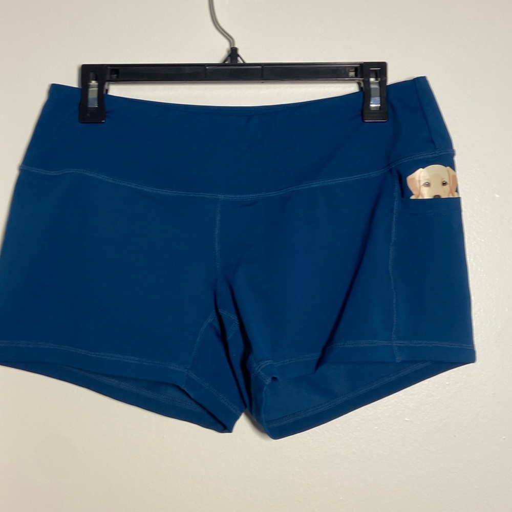 Feed Me Fight Me puppy shorts